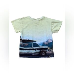 Molo Size 140, 10, Raul Road Trip Short Sleeve Tee